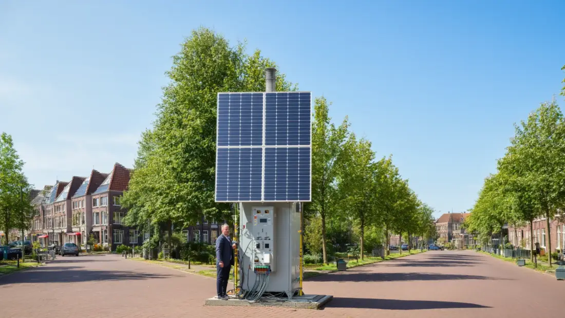 Aggregaat aansluiten op omvormer zonnepanelen: